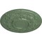 Ekena Millwork Oslo Ceiling Medallion (Fits Canopies up to 10 1/2"), 28 1/8"OD x 1 3/4"P, Athenian Green CM28OSAGF - alternate 2